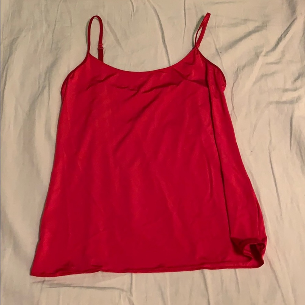Red tank top